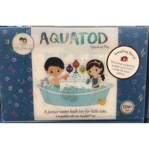 Bath Toy for Toddlers Silicone Wall Suctioning W/ Three Unique Sprinkle Patterns